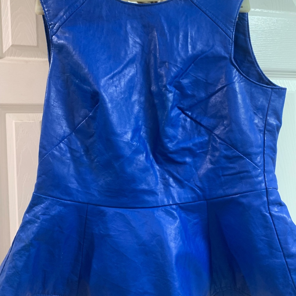 Vibrant Blue Sleeveless Dress